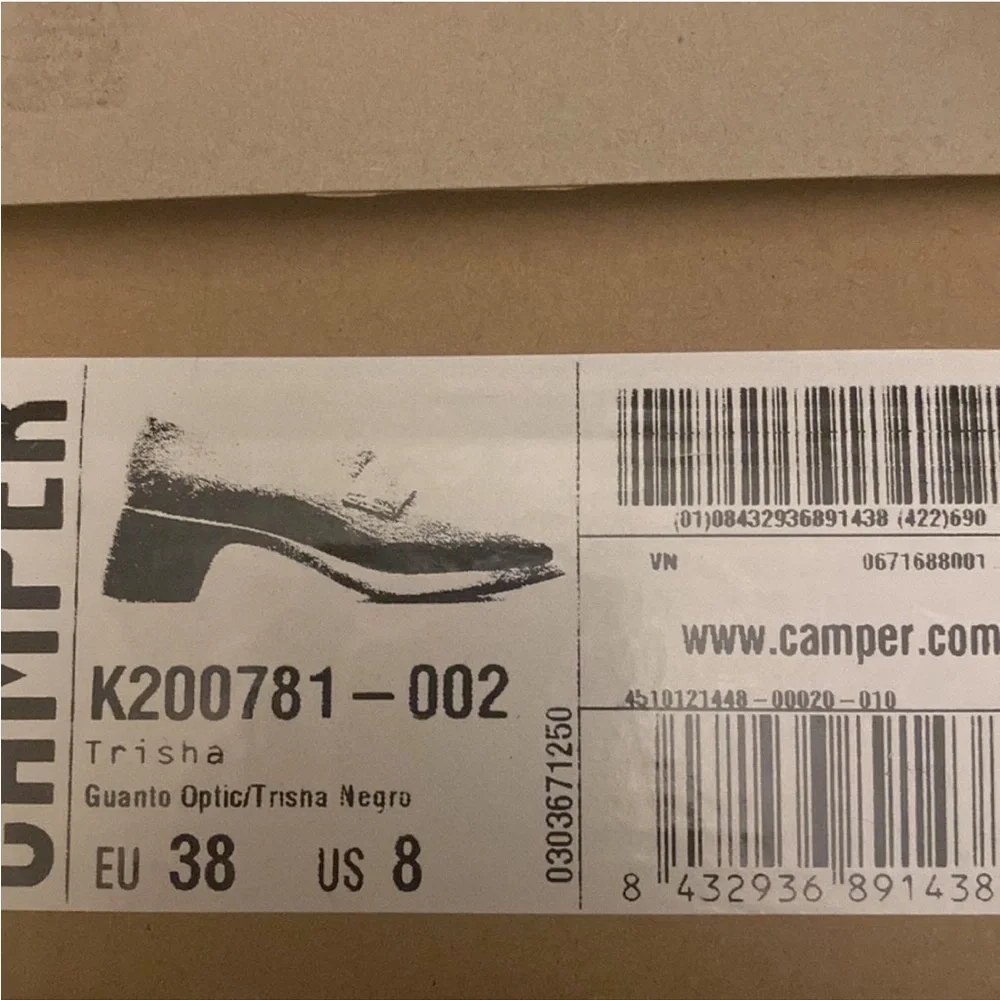 Camper Trisha heeled loafer 38 contemporary futuristic minimalist - Picture 14 of 14